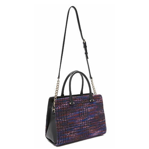EUC Kate Spade Emerson Olivera Tweed Handbag - Picture 11 of 11